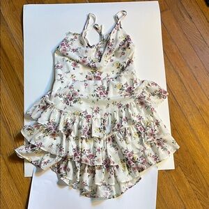 Floral Ruffle Dress
